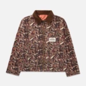 REVERSIBLE CAMO WORK JACKET FOR MEN